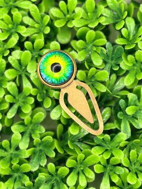 Dragon Eye Metal Clip Bookmark